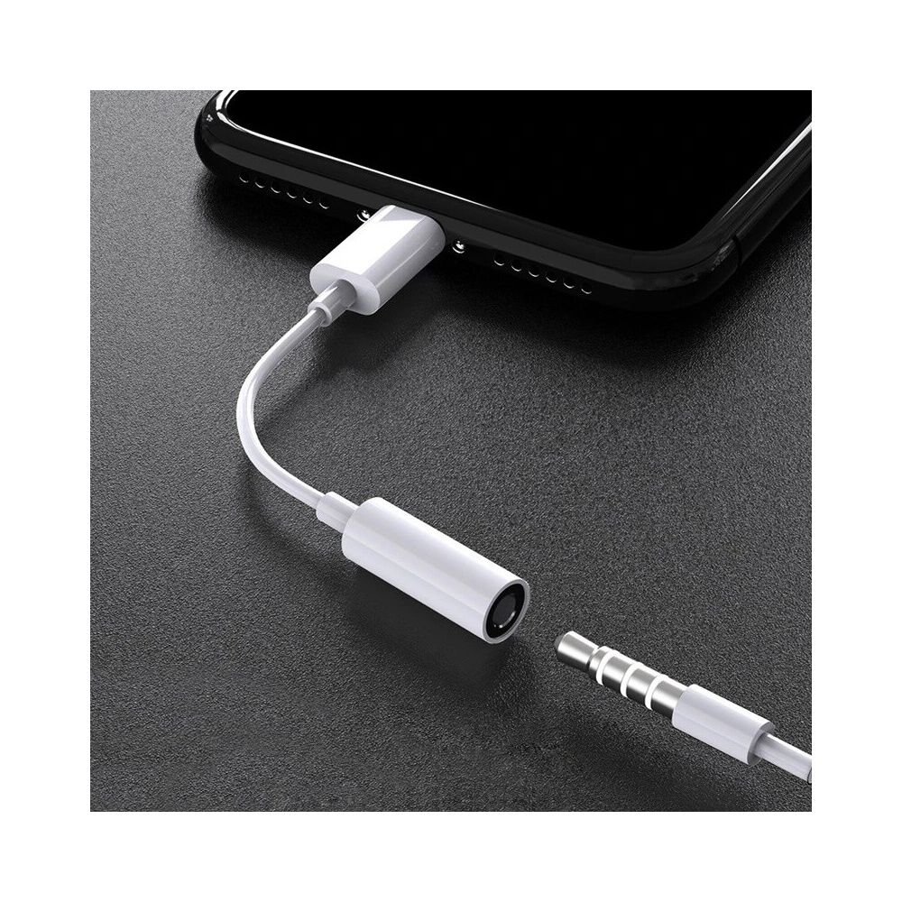 Adaptador De Aud&iacute;fonos Para Iphone Lightning A Jack 3.5mm image number 5.0