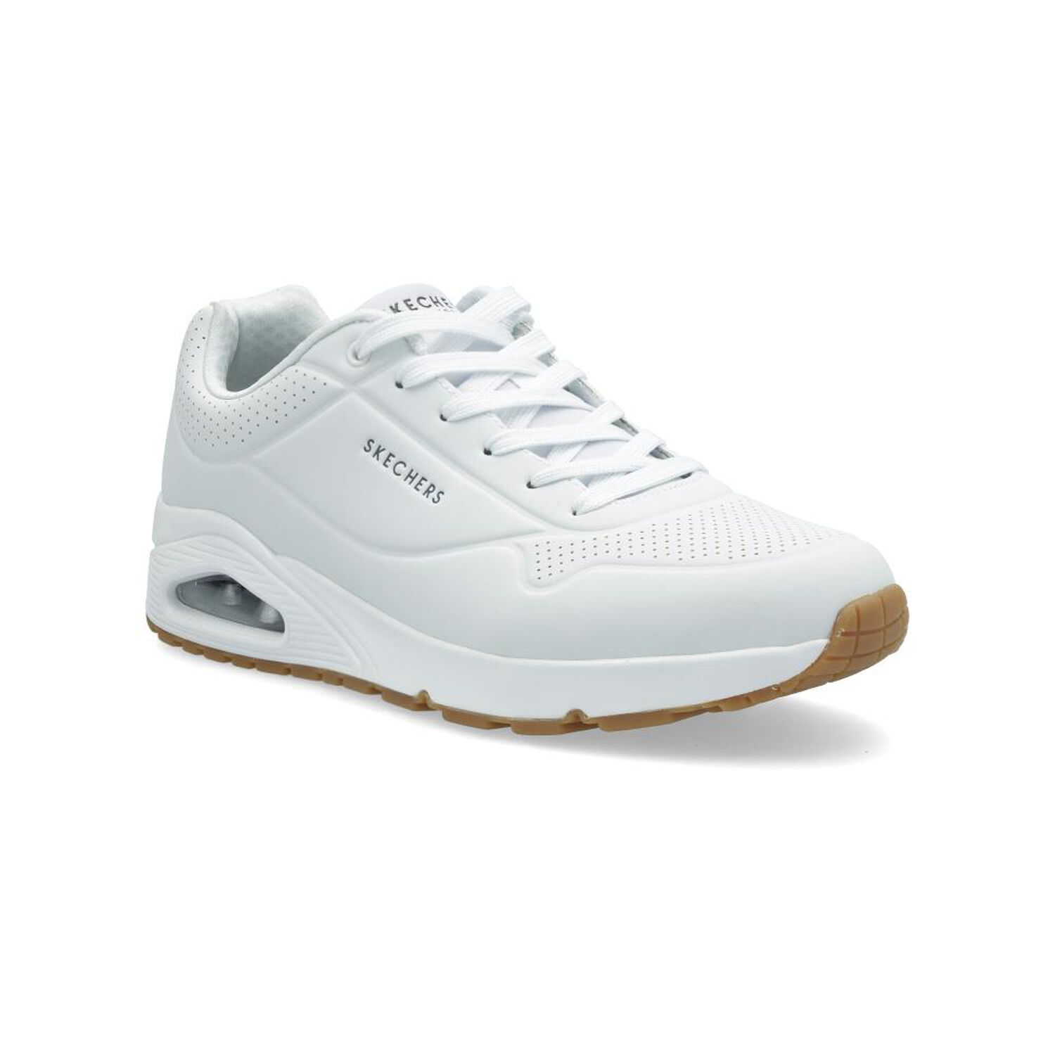 Zapatilla Running Hombre Skechers 52458-Wht image number 0.0