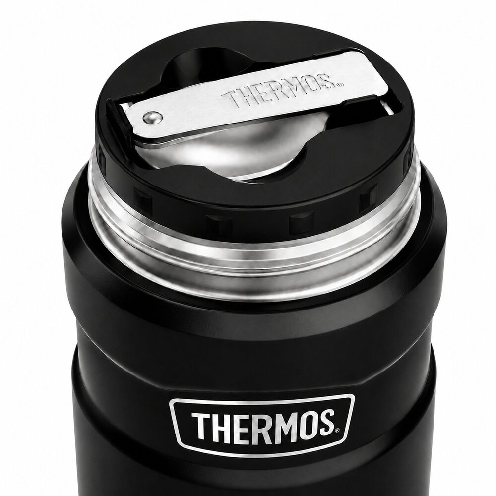 Termo De Comida Premium Inox Thermos King 470ml Negro image number 6.0
