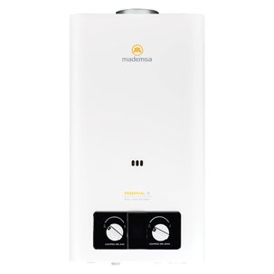 Calefon Mademsa Electrico Ionizado 13 Litros Gas Natural Essential Eco