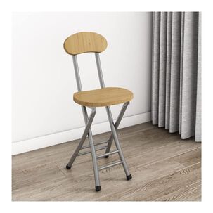 Silla Plegable Port&aacute;til De Color Madera