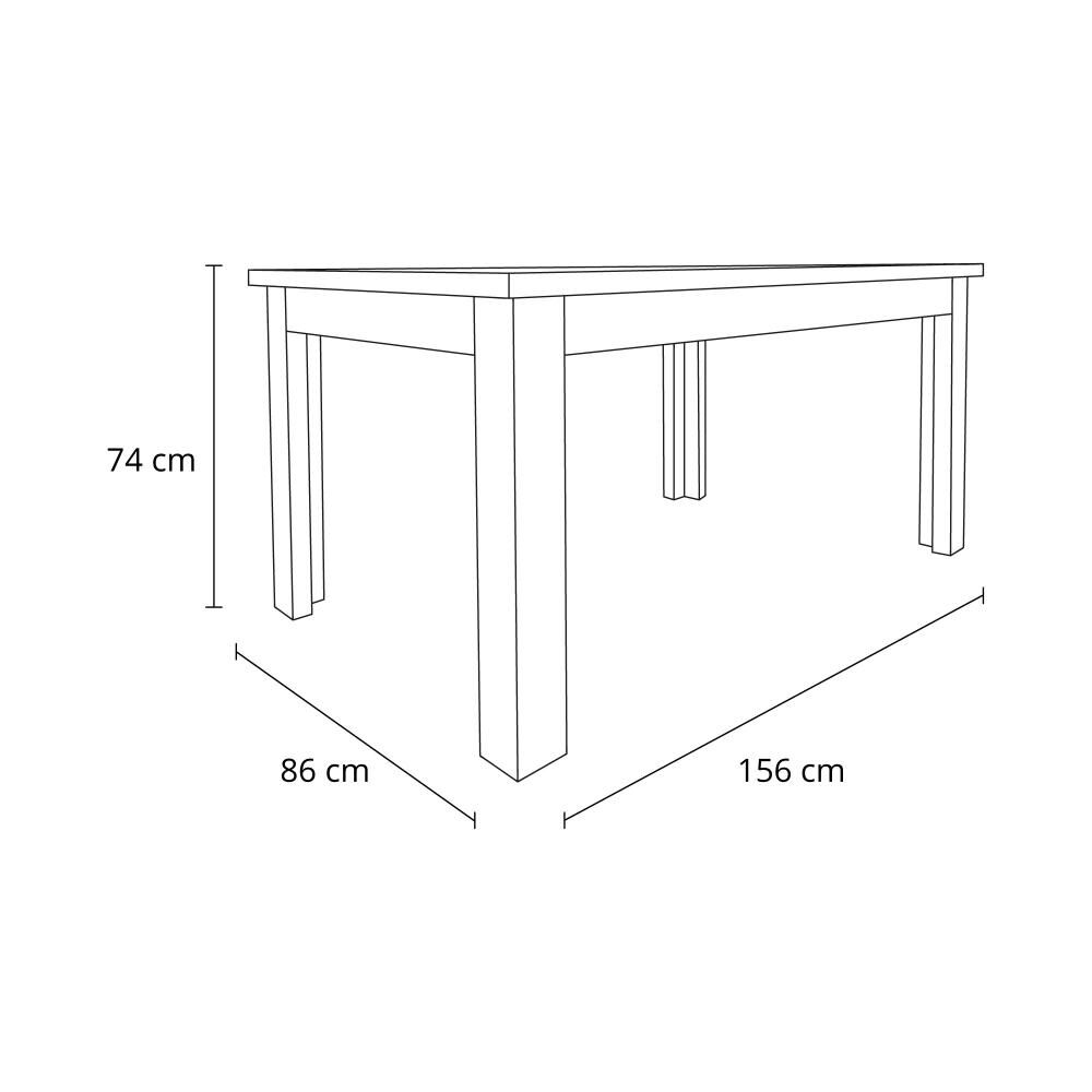 Juego De Comedor Living Factory Teka / 6 Sitiales image number 9.0
