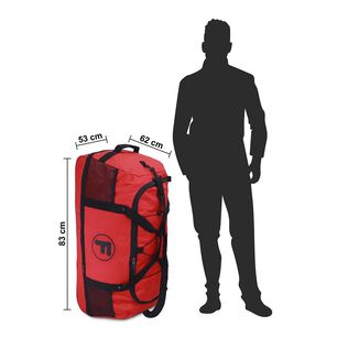 Bolso Goliat Enrollable Rojo 130 Ltrs F