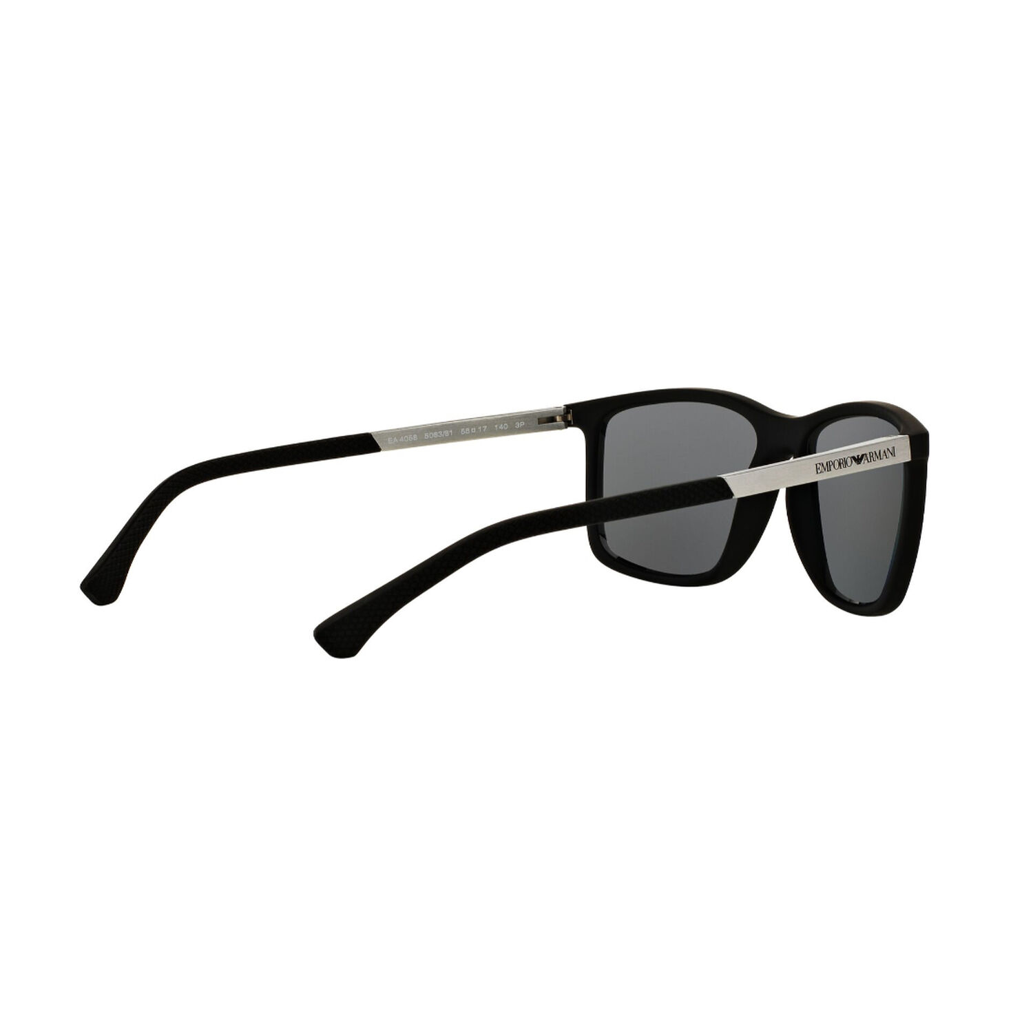 Lentes De Sol Black Matte Polarizados Emporio Armani image number 8.0