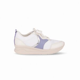 Zapatilla Mujer Natural/lavanda Jessica Piccadilly