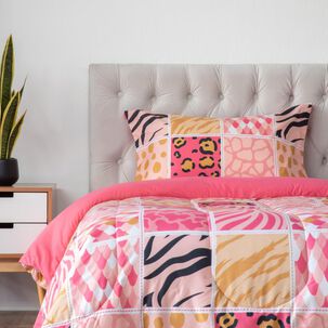 Plumón Casaideal Kids Patchwor 15p / 1.5 Plazas Plumón Casaideal Kids Patchwor 15p / 1.5 Plazas