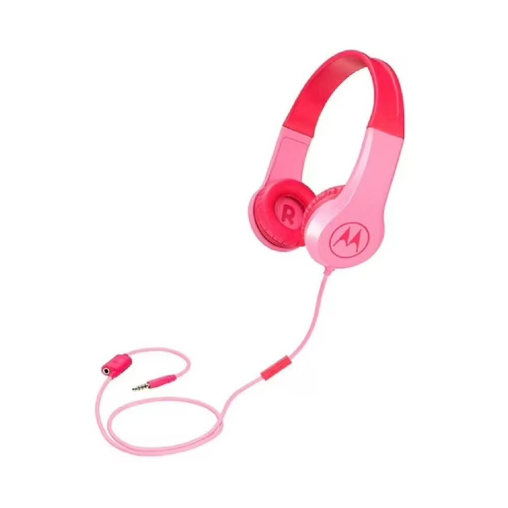 Audifono Manos Libres Jack 3.5 Rosado Moto Jr 200 image number 3.0