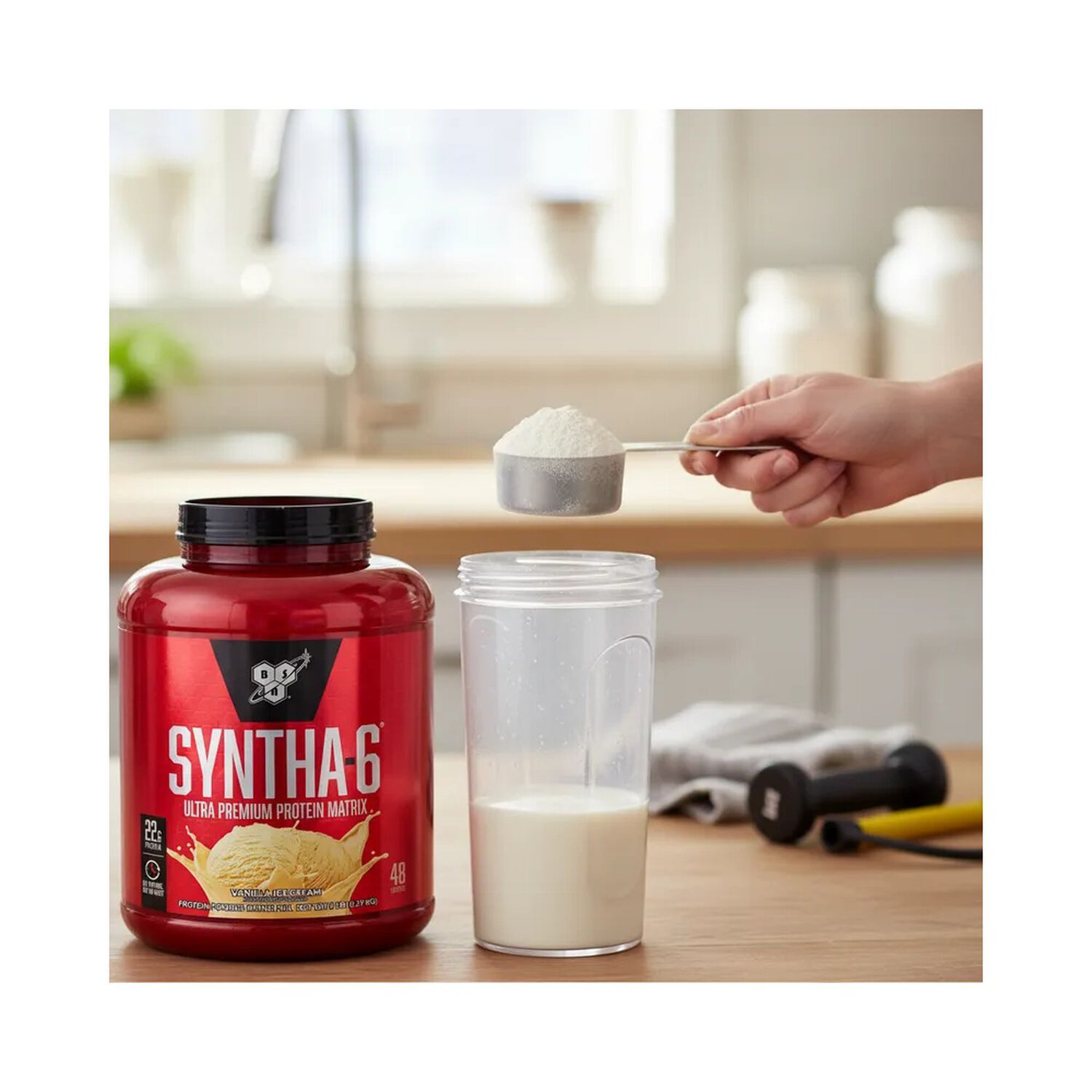 Syntha 6 Whey Protein 5 Lbs - Vainilla Ice Cream image number 3.0