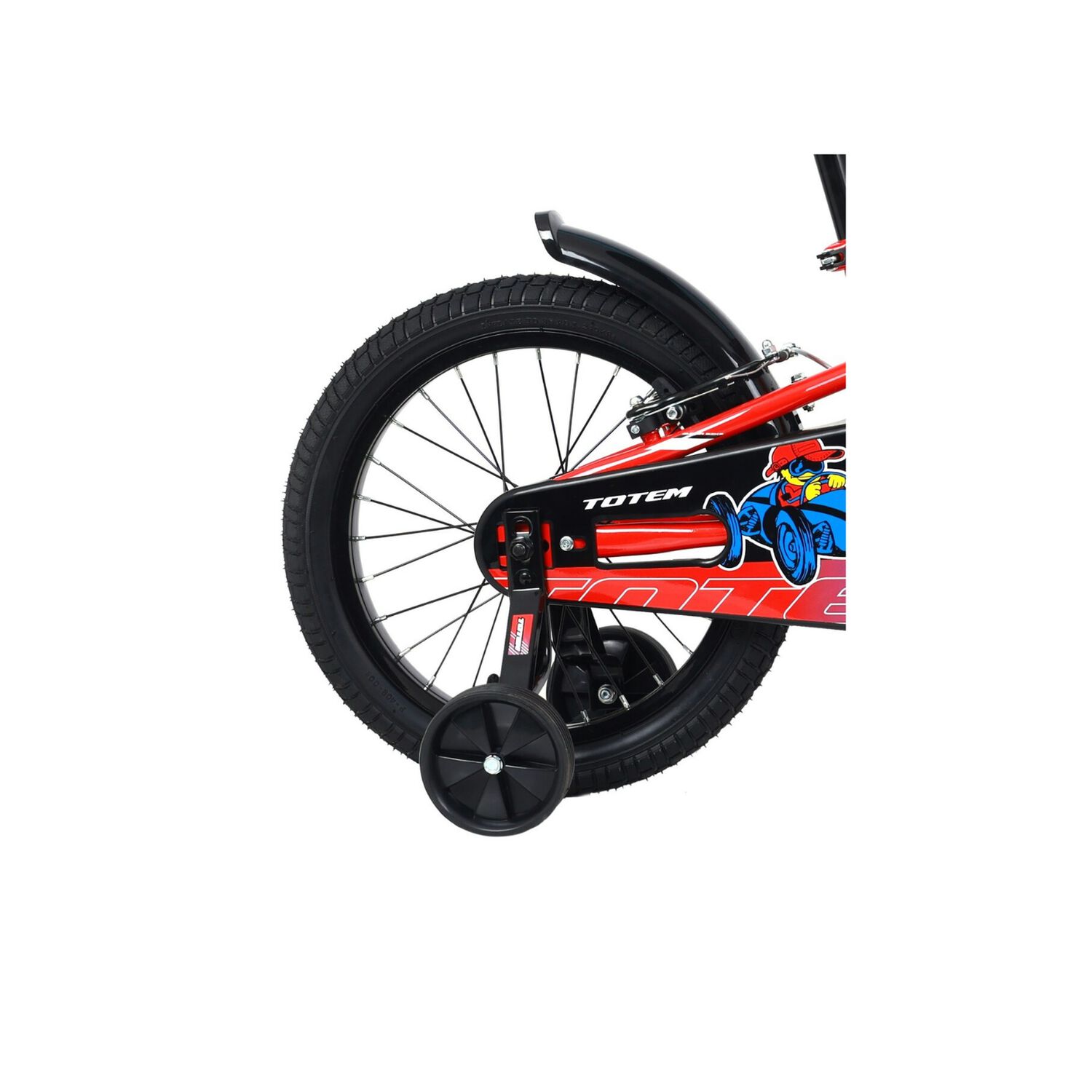 Bicicleta Totem Infantil Aro 16 Rock-x Color Rojo image number 1.0