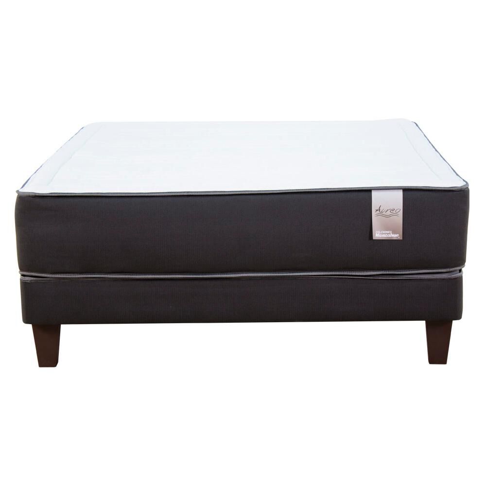 Cama Europea Mantahue Aureo / 2 Plazas / Base Dividida  + Respaldo image number 3.0