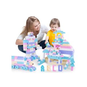 Set De Bloques Did&aacute;cticos 320 Pcs