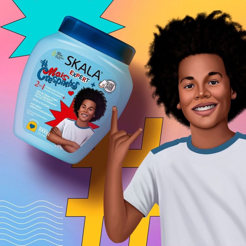 Máscara Mais Crespinhos Kids Hombre 1000 G Skala image number 3.0