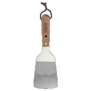 Esp&aacute;tula De Cocina Acero Mango Madera 31 Cm Asado