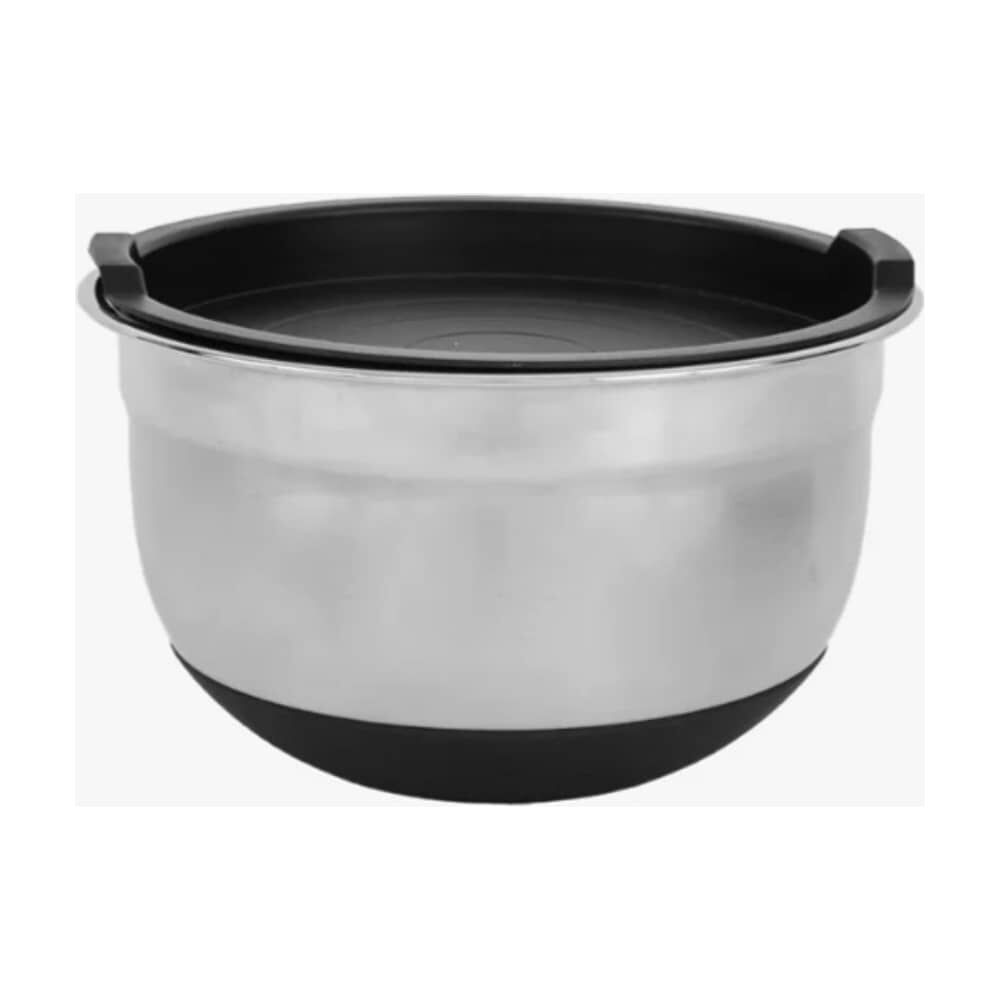 Set 3 Bowls Con Tapa Acero Inoxidable Antideslizante Simplit image number 4.0