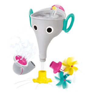 Juego De Ba&ntilde;o Elefante Embudo Gris Infantil Beb&eacute; Ni&ntilde;o Ni&ntilde;a Tina Yookidoo