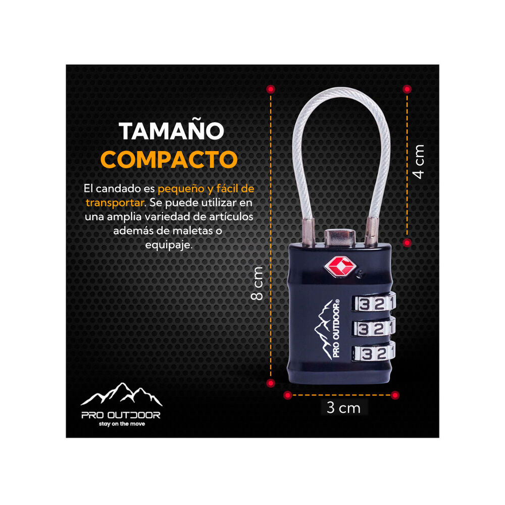 Candados Con Clave Pro Outdoor image number 3.0