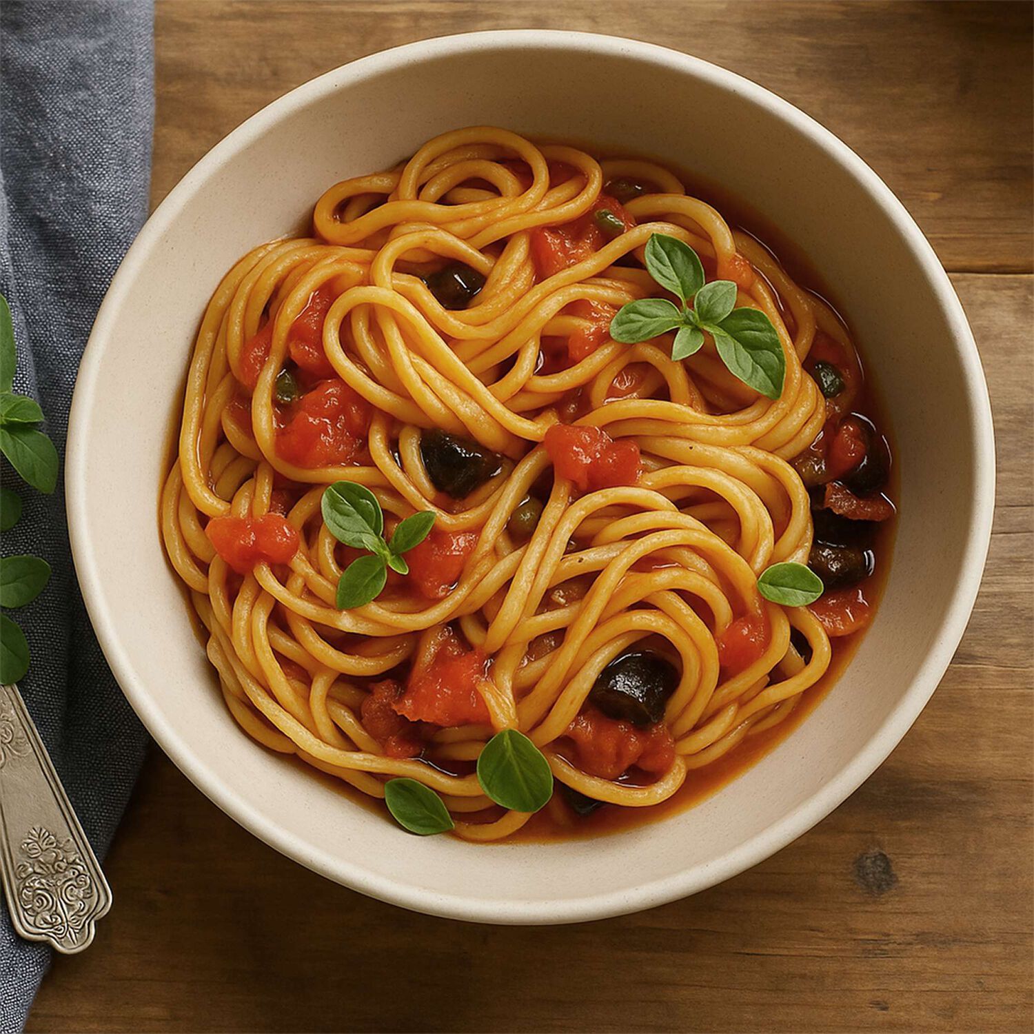 Pasta Linguini Picante Putanesca Tiberino 1 X 200 Gr image number 3.0