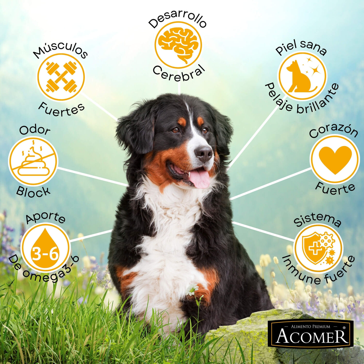 Alimento Para Perro Adulto Acomer 18kg image number 2.0