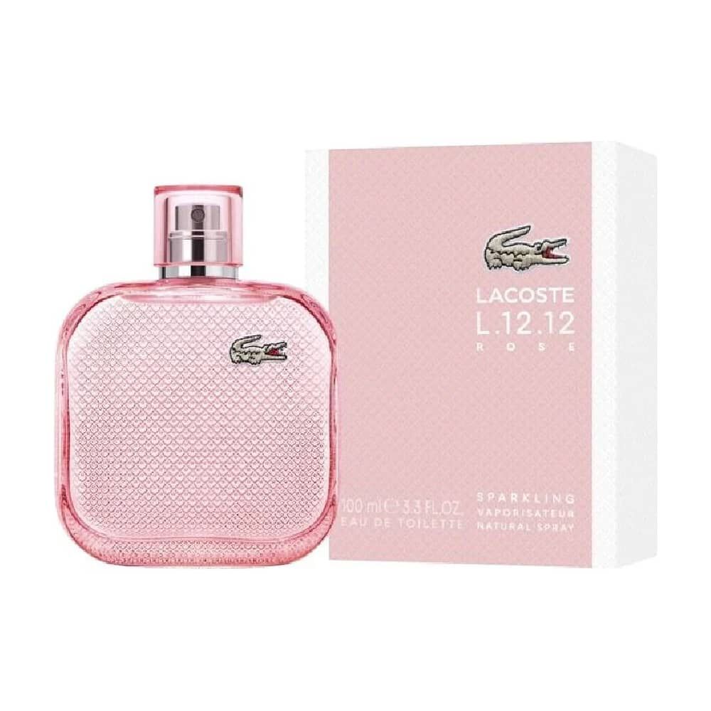 Lacoste - "l.12.12 Rose Sparkling" Edt Mujer 100 Ml image number 0.0