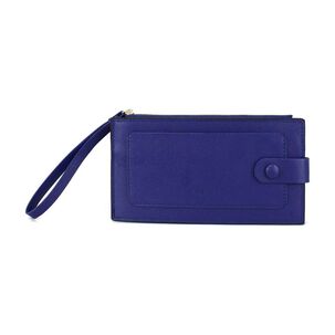Billetera De Mujer Tarja Azul Carven