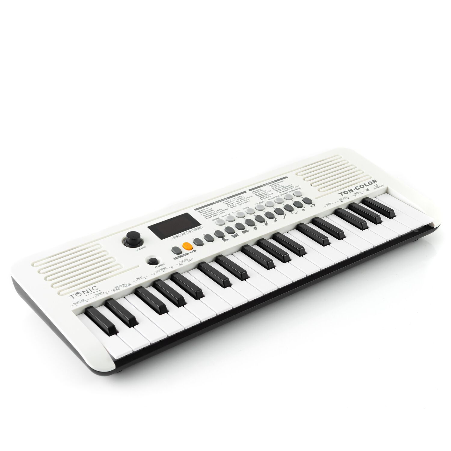 Teclado Musical Piano 37 Notas Ton-color White Tonic image number 1.0