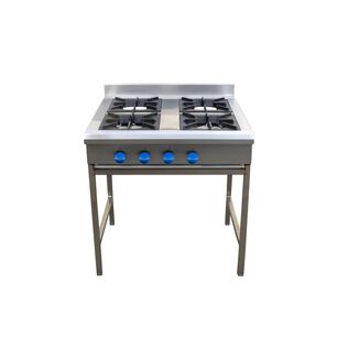 Anafe 4 Quemadores Inox Glp