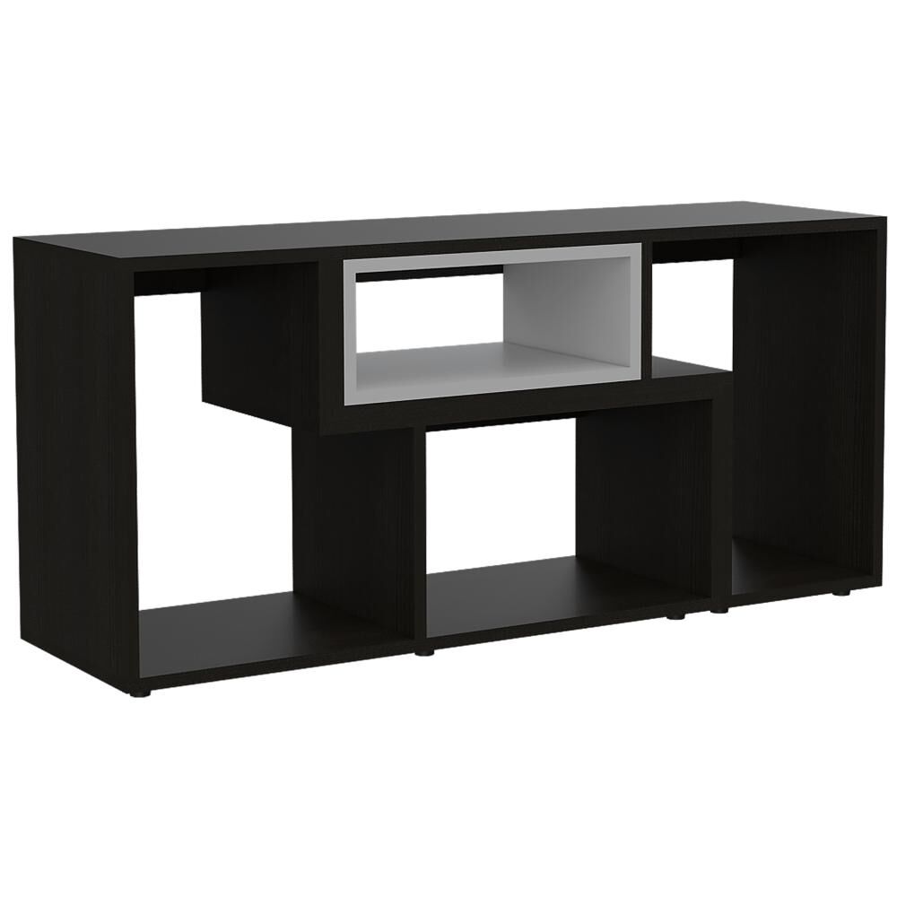 Bar Esquinero + Rack Extensible Tv40 Beijing - Wengue/blanco Tuhome image number 3.0