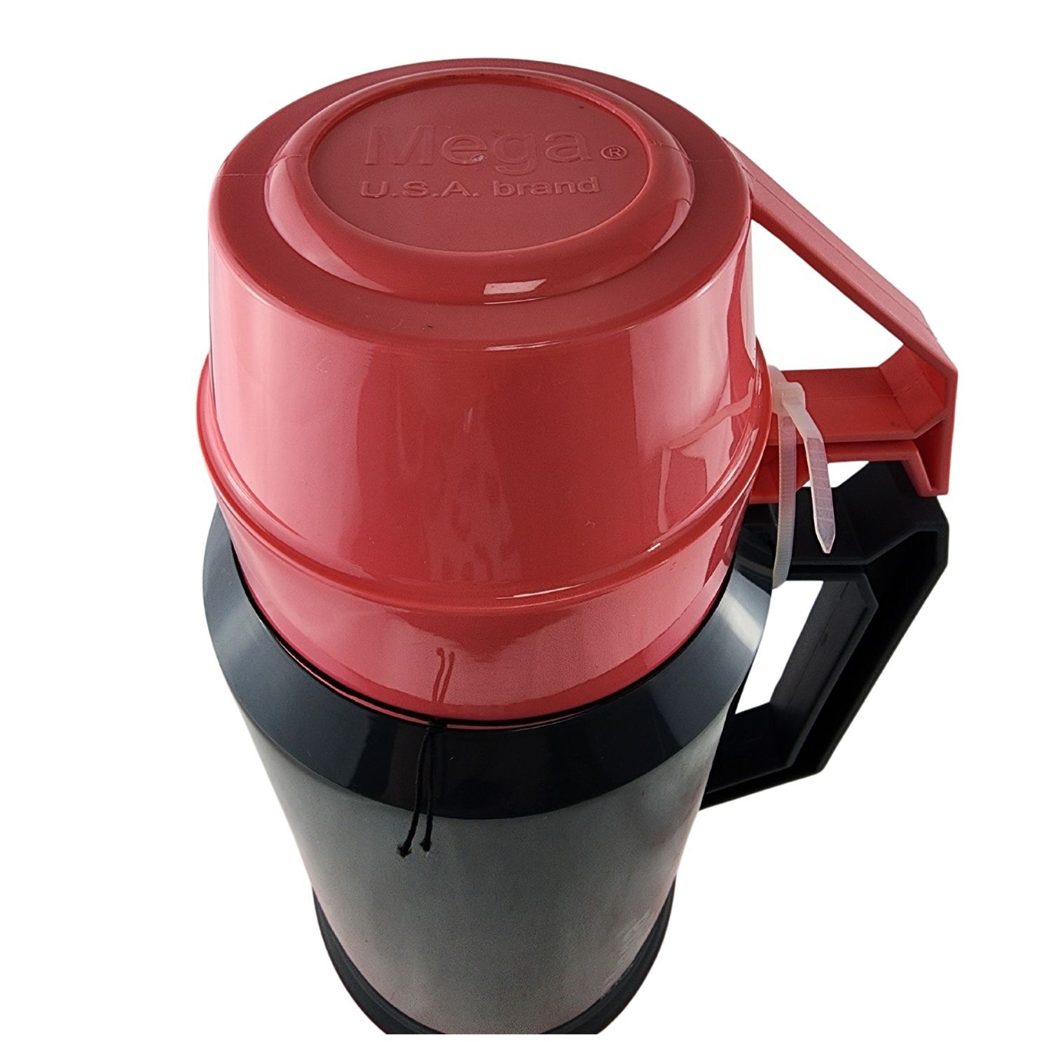 Termo Mega 1.9l New Megatemp Bebidas Calientes Frias Con Tazas Rosa image number 5.0