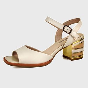 Sandalia Cuero Javi Blanco