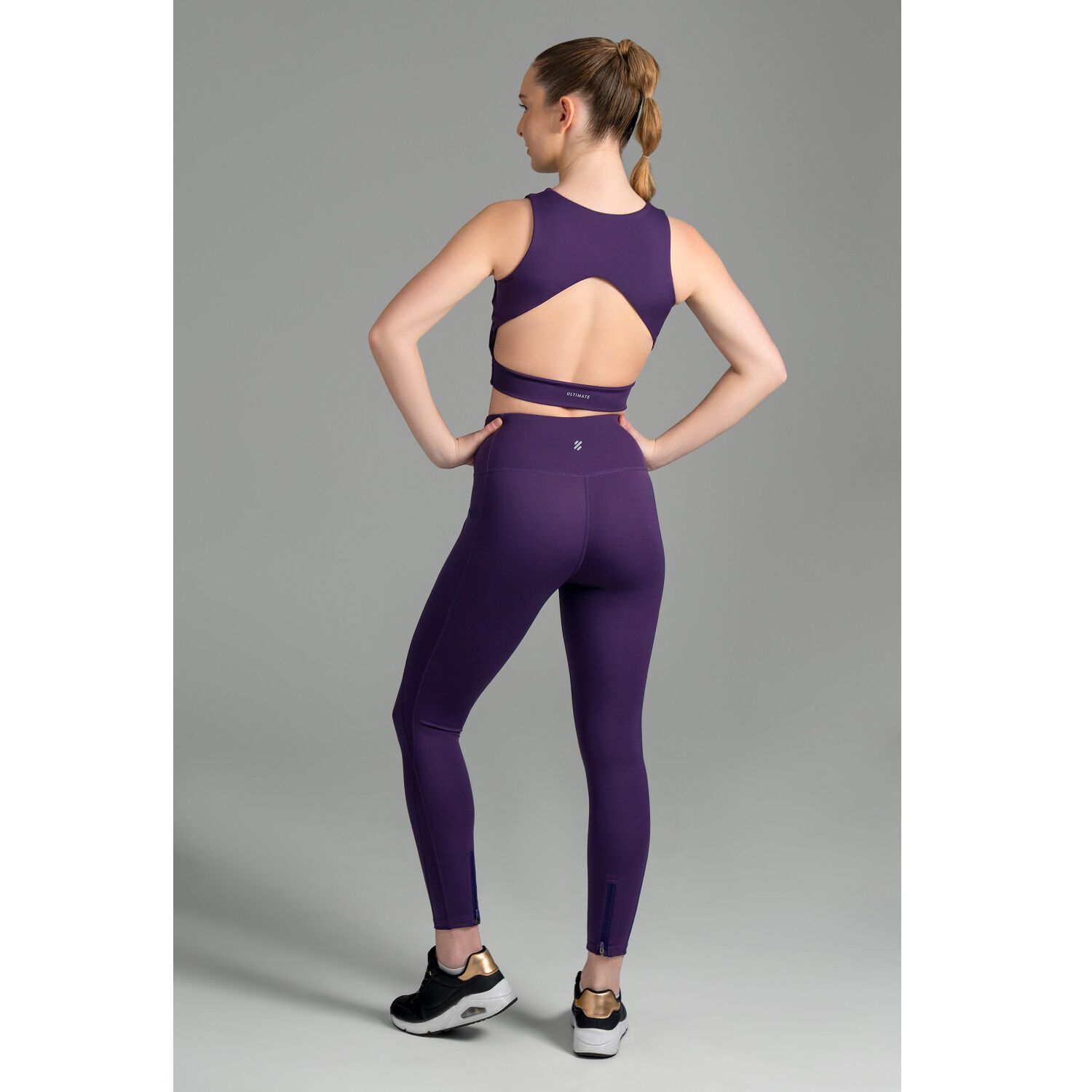 Ultimate Legging 7/8 Mujer Purple - Xs image number 3.0