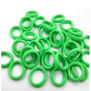 Set De 80 Mini Bandas O Colets El&aacute;sticas Para El Cabello Suaves Y Sin Costuras