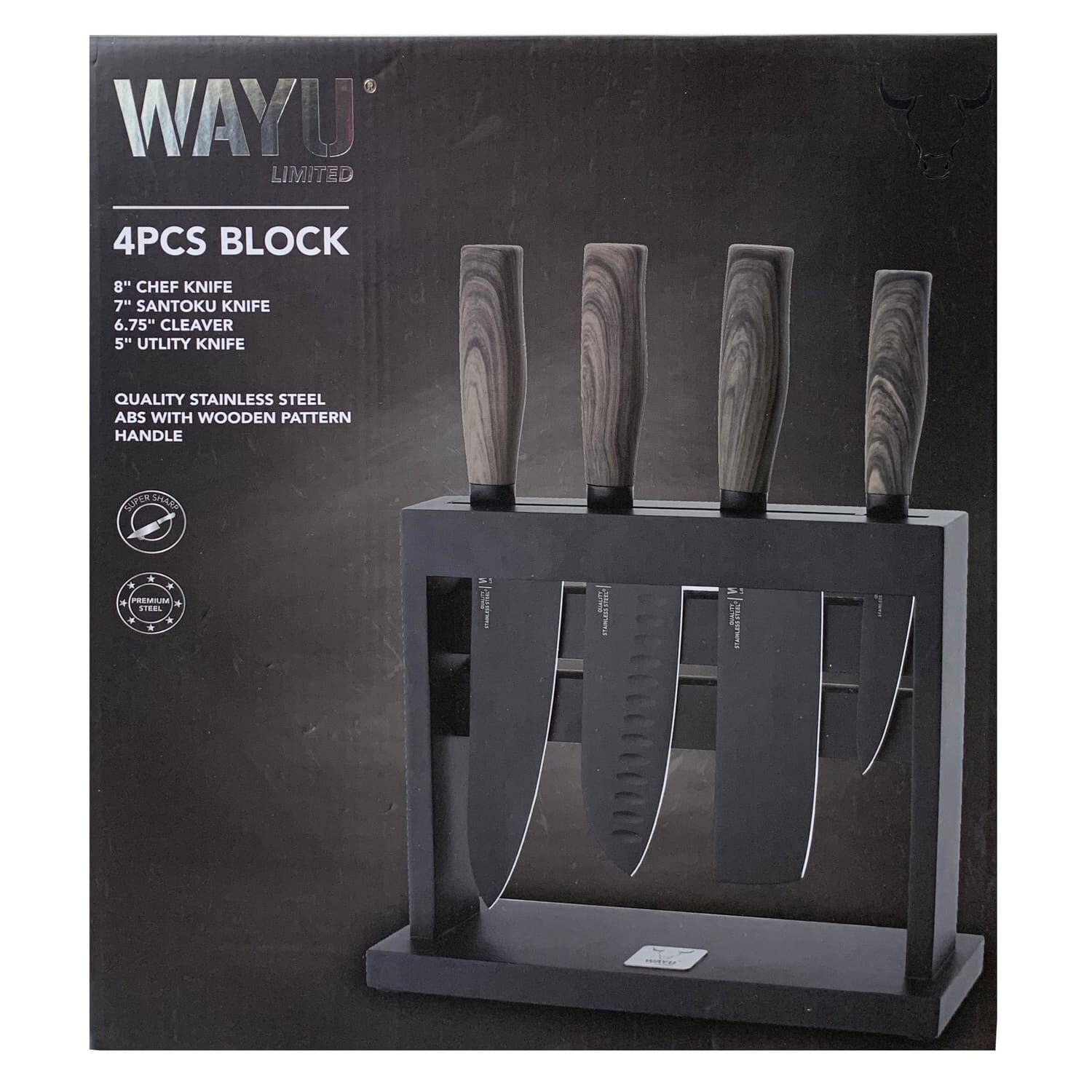 Taco 4 Pcs Wayu Color Negro image number 1.0
