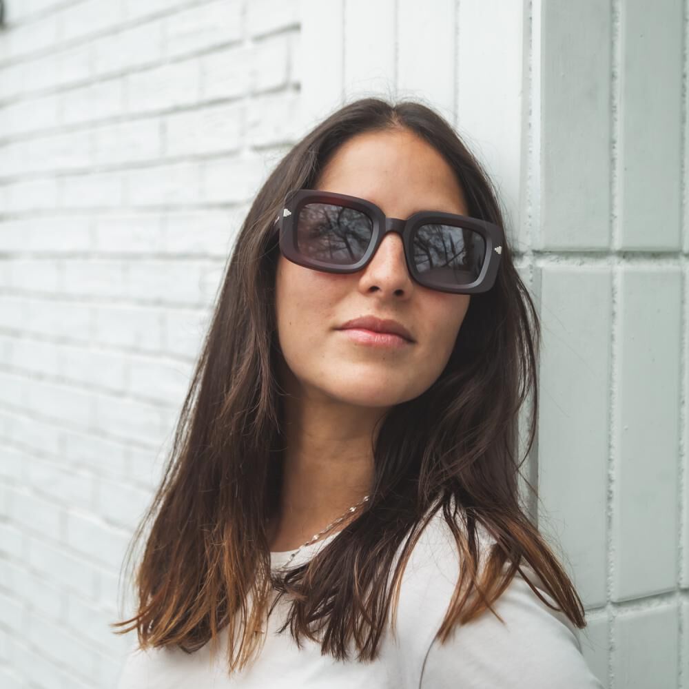 Lentes De Sol Unisex Karun Geyser Dark Red image number 4.0