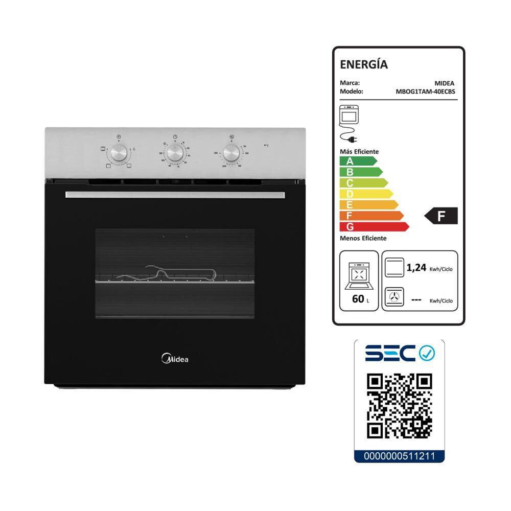 Horno Empotrado Midea Mbog1tam-40ecbs / 67 Litros image number 9.0