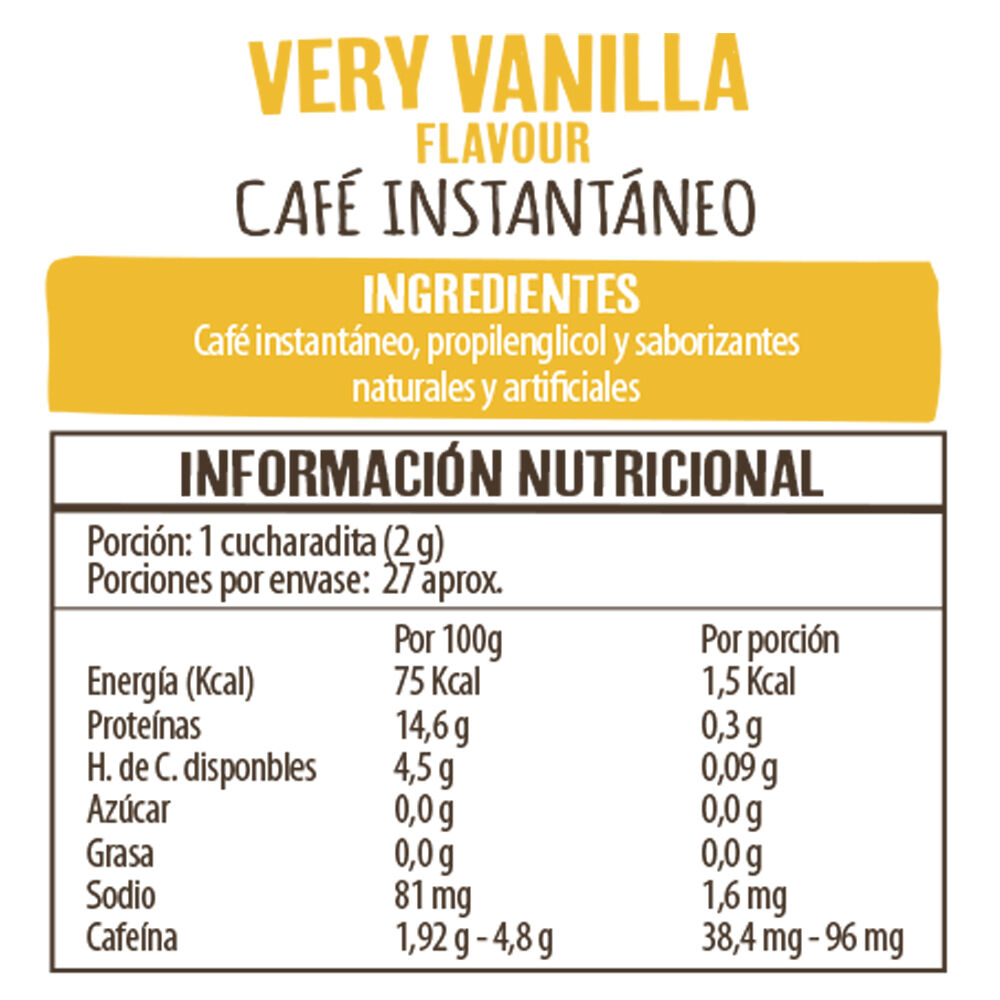 Caf&eacute; Beanies Liofilizado Very Vanilla image number 3.0