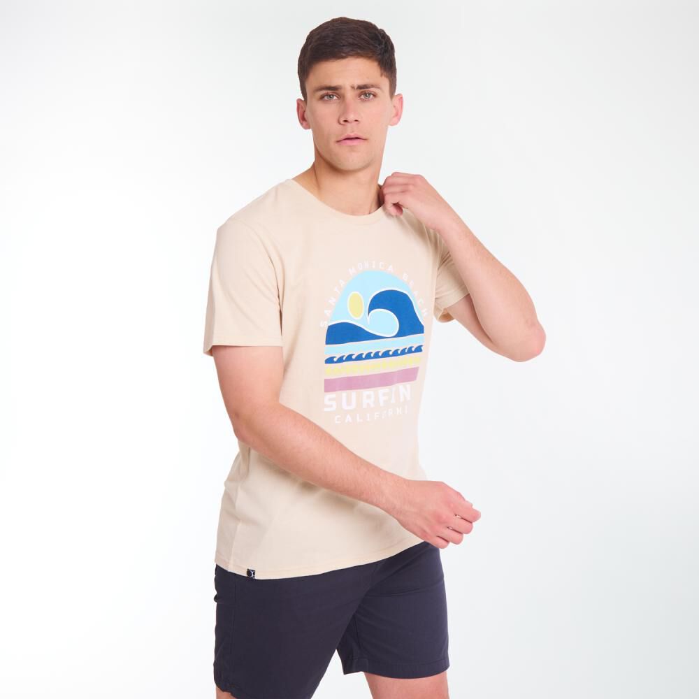 Polera Estampada Manga Corta Cuello Redondo Hombre Ocean Pacific image number 2.0