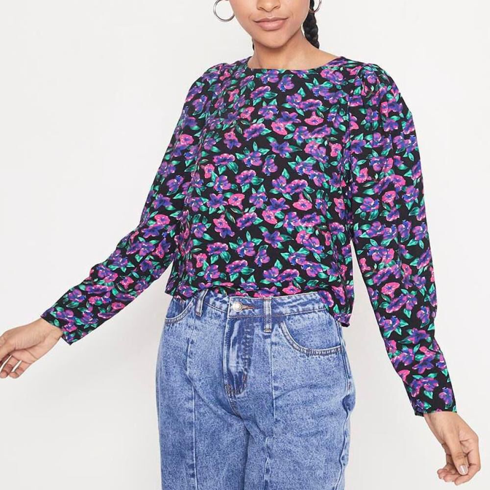 Blusa Manga Globo Mujer Rolly Go image number 0.0