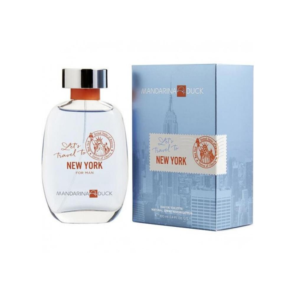 Perfume Let's Travel To New York For Man Mandarina Duck / 100 Ml / Edt image number 0.0