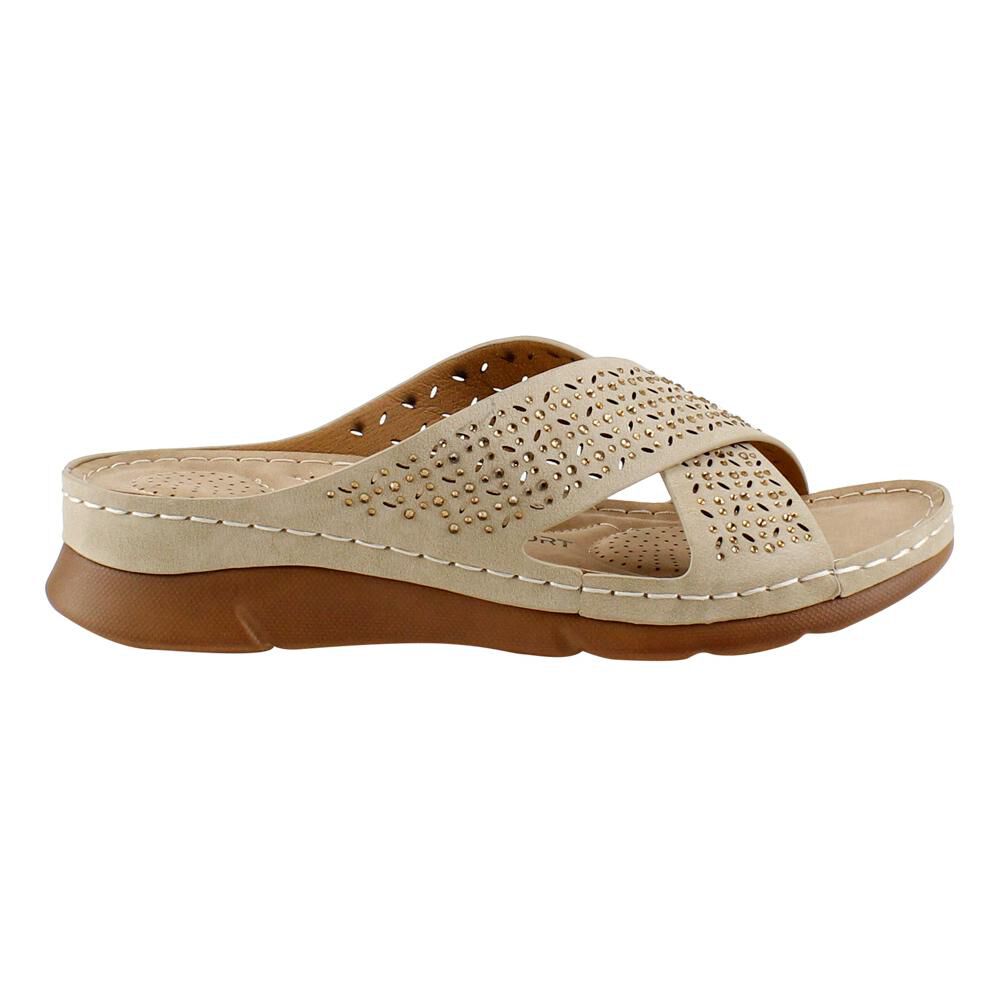 Sandalia Mujer New Walk Xa2122-301 Beige image number 0.0