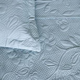 Quilt Andes Classic Celeste Agua 2 Plazas