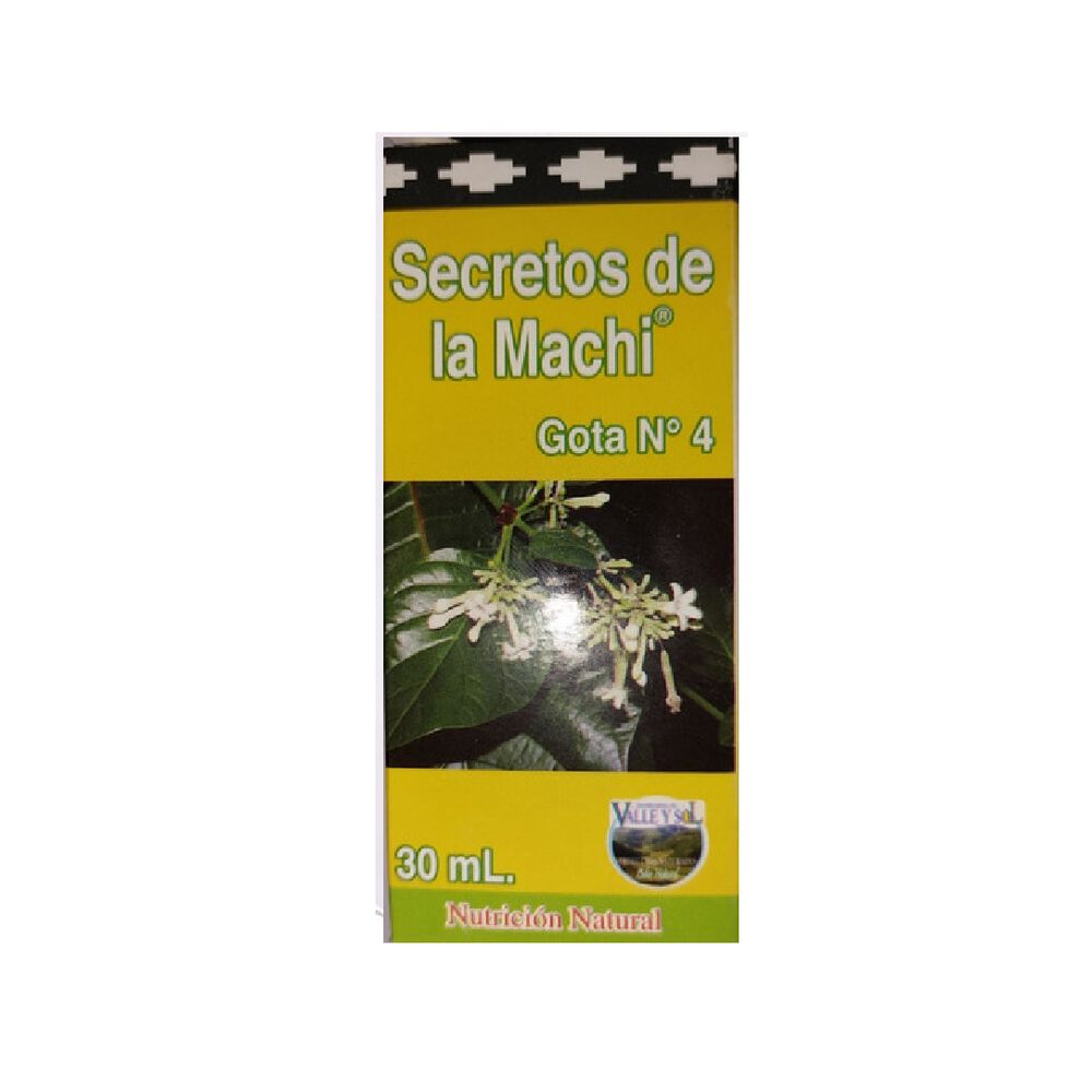 Pack X 4 Gotitas Secretos De La Machi N4 30ml Cada Una. image number 1.0