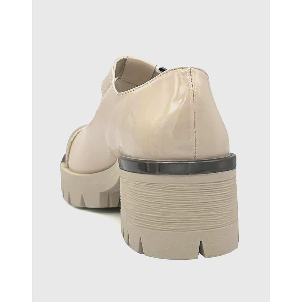 Zapato Para Mujer Con Taco Bajo Mary Jane Blanco image number 2.0