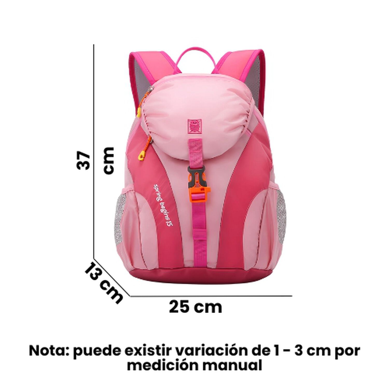 Mochila Bolso 15 Litros Escolar Senderismo Aire Libre image number 1.0