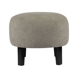 Pouf Jack Gris Claro Altea 48x48x40 Cm M&aacute;xima Design
