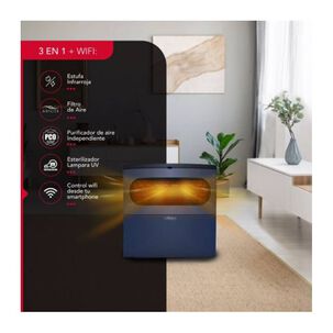 Estufa Electrica Infrarroja Thor Compact Wifi