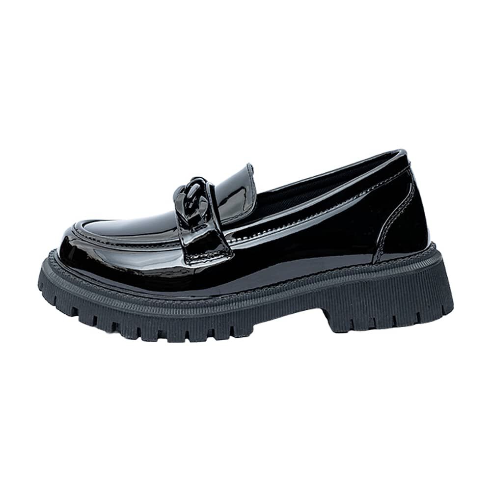 Mocasin Ituri Negro Charol Alquimia image number 1.0