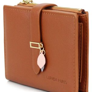 Billetera De Mujer Lia Café Carven