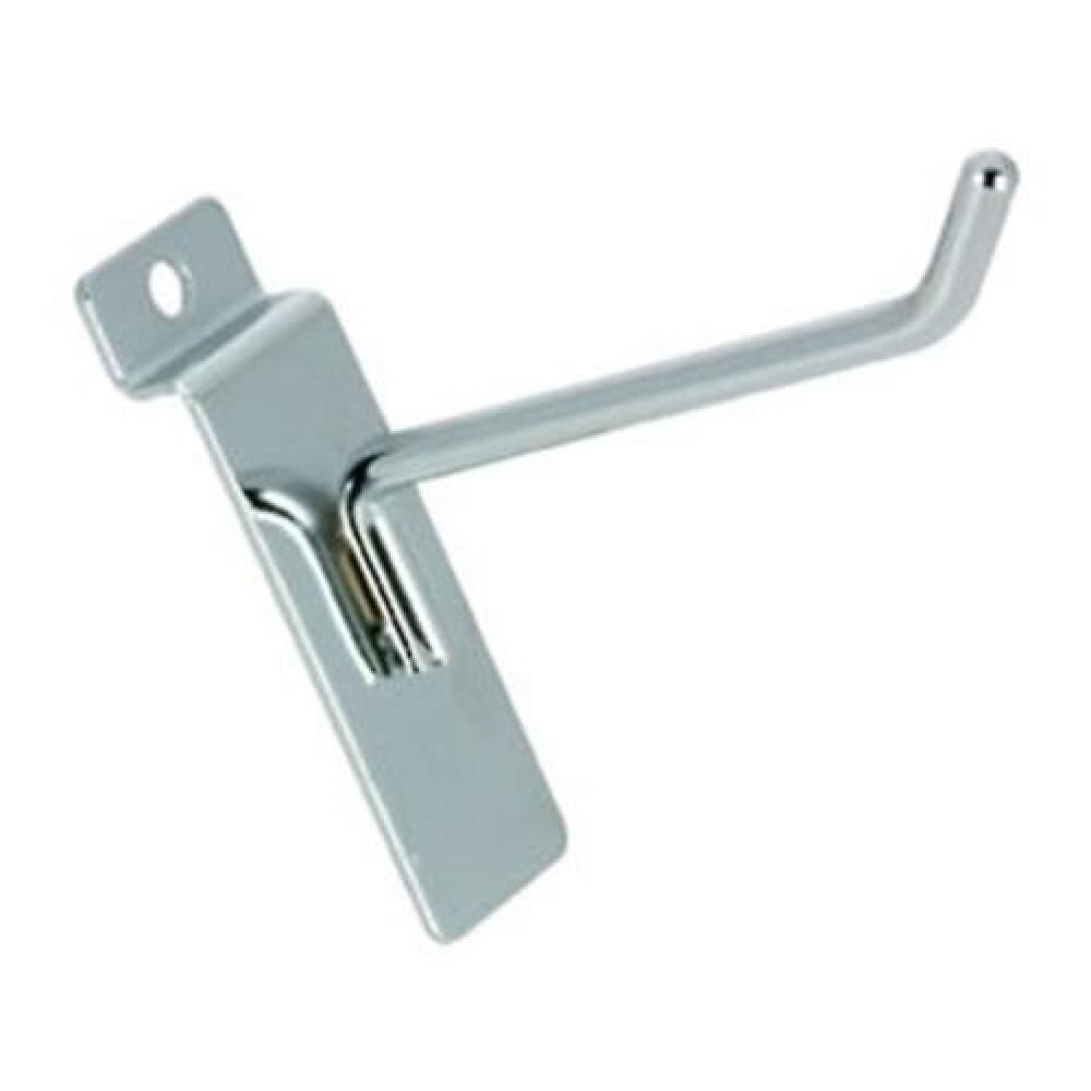 Gancho Exhibidor 10cm Panel Ranurado Pack De 10 Alta Calidad image number 0.0