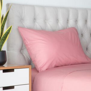 Juego De S&aacute;banas Belle Noite Liso / 1.5 Plazas / 144 Hilos