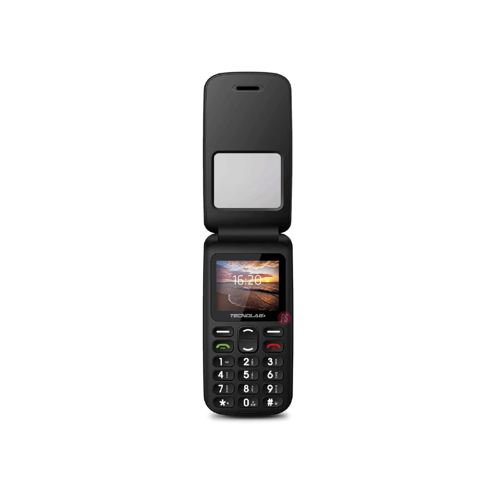 Celular Senior Adulto Mayor 4g Almeja Negro - Ps image number 1.0